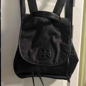 Tory Burch black backpack